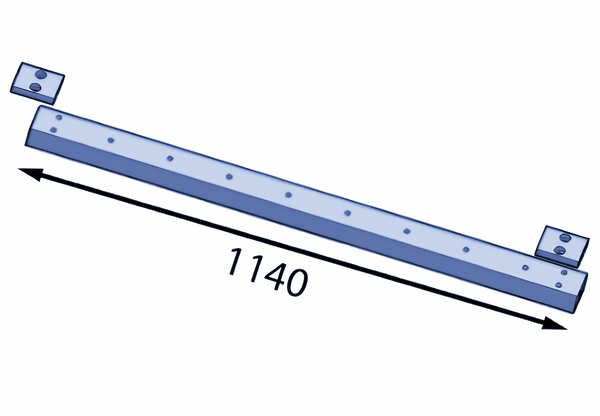 1140x60x35 mm Counter Knive segment base for Eschlböck ®