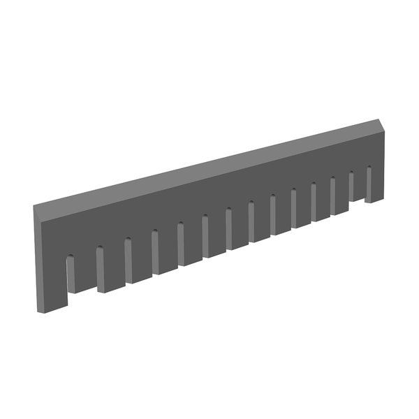 1330x220x25 mm chipper knife for Rudnick & Enners ®