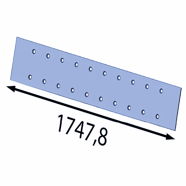 1748x315x20 mm Counter knife for Doppstadt ®