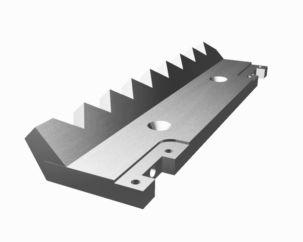 322x114x35/15 mm Counter knife left for Weima CE