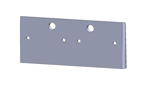 409x175x26 mm Coverplate for Zerma Left