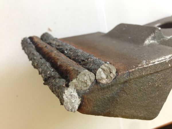 Flail mallet for Doppstadt ® AK + hardmetal welding