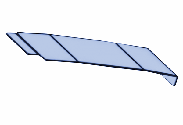 Wear-out metal sheet for blower tube (lower) for Eschlböck ®