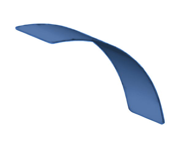 Wear-out metal sheet for blower tube (upper) for Eschlböck ®